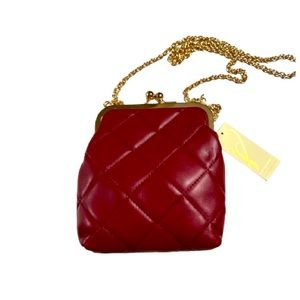 Red collection18 purse new with tag